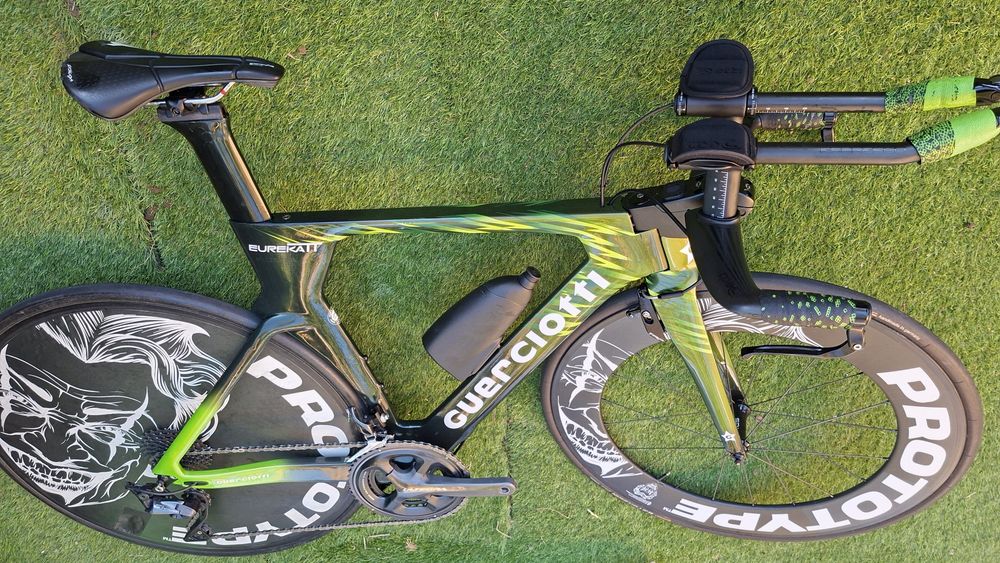 Bicicleta de Contrarelógio/Triatlo Guerciotti Eureka TT ..t52 t54 Caja Rural.