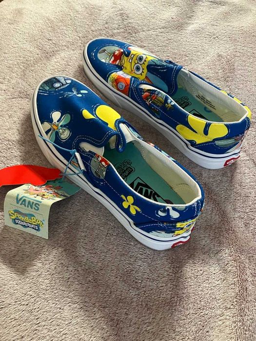 Сліпони Vans x SpongeBob SquarePants | Колекційна модель