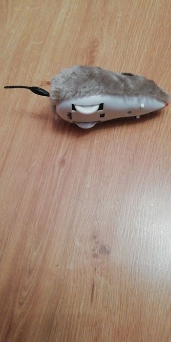 Іграшка для котиків мишка на колесах