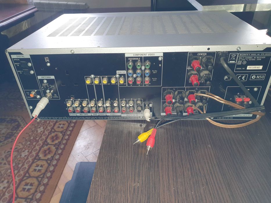 Amplituner SONY STR-DG500 + kolumny/głośniki STX 5.1