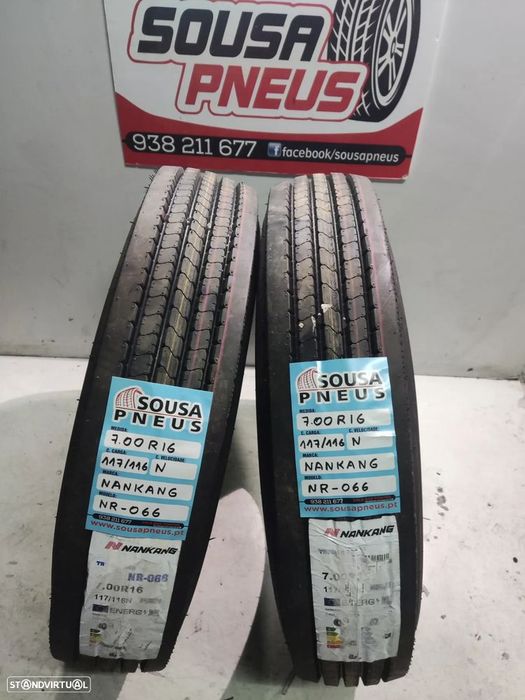 2 pneus novos 700-16 nankank - oferta dos portes