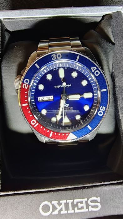 Seiko Sports Automatic Pepsi SRPD53K1 jak powystawowy?
