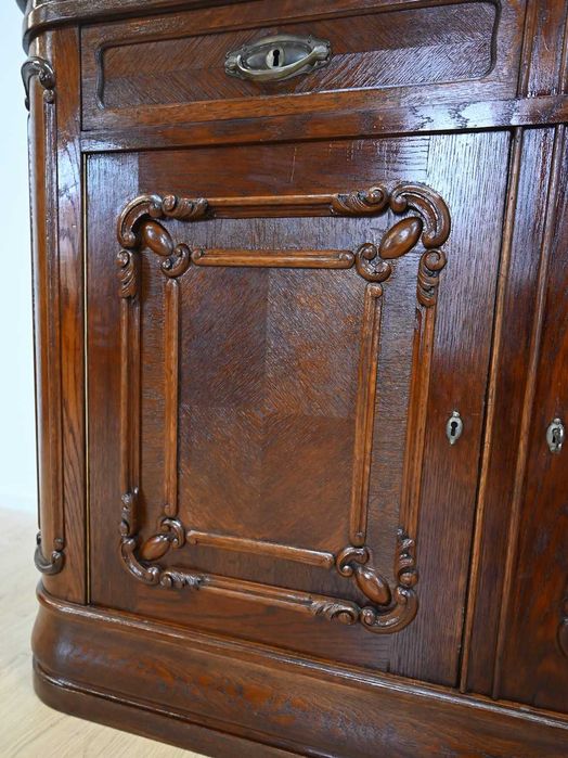 piękna komoda w ciepłym dębie 120306