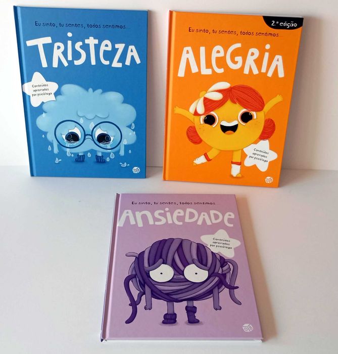 Livros da Coleção - Eu sinto, tu sentes, todos sentimos