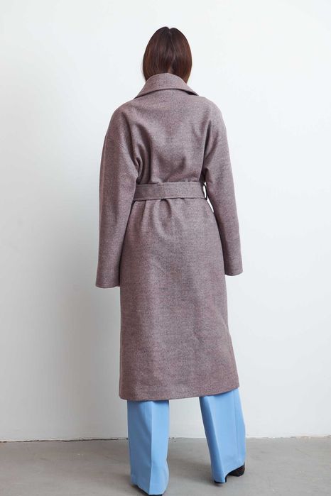 Пальто Италия Кашемир хит сезона Зима 2025 утеплено