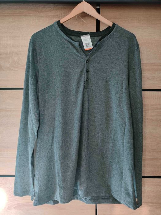 [NOWA] Koszulka męska z długim rękawem - certyfikat OEKO-TEX STANDARD