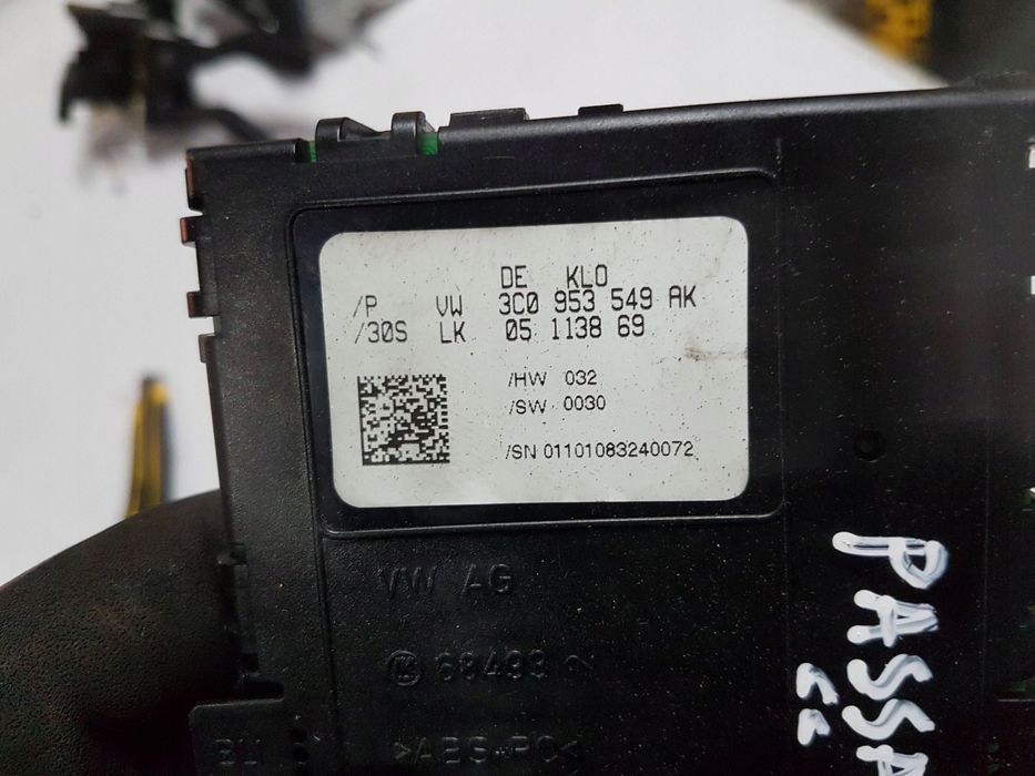 Vw Passat Cc 08-12R Czujnik Kąta Skrętu 3C0953549Ak