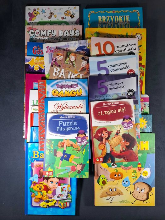 Książki dla dziecka zestaw