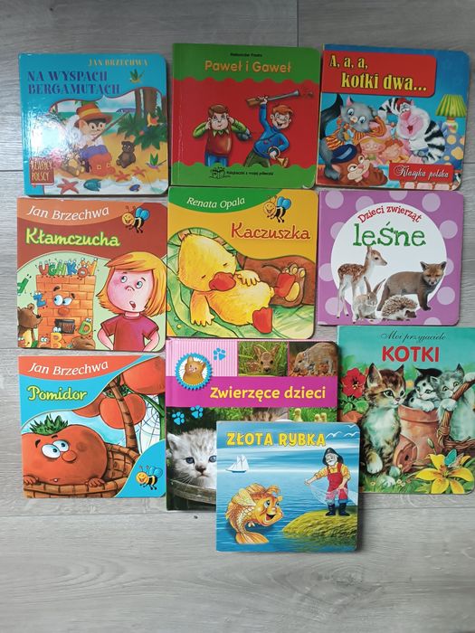Książeczki dla dzieci (17sztuk)