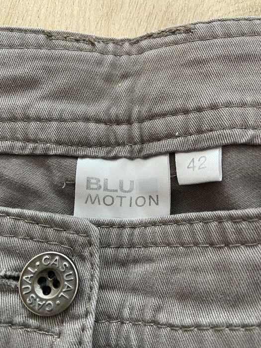 Blue motion 42 XL damskie bermudy spodenki jeansowe bermudy brązowe khaki Vintage