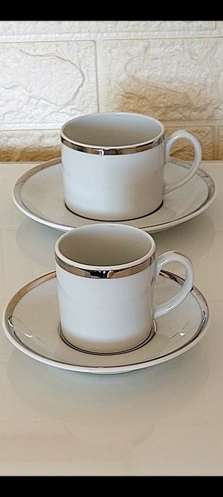 Conjunto de café e chá "Platinium"  Vista Alegre