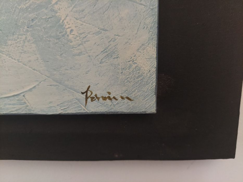 Quadro pintado à mão por Pereira.