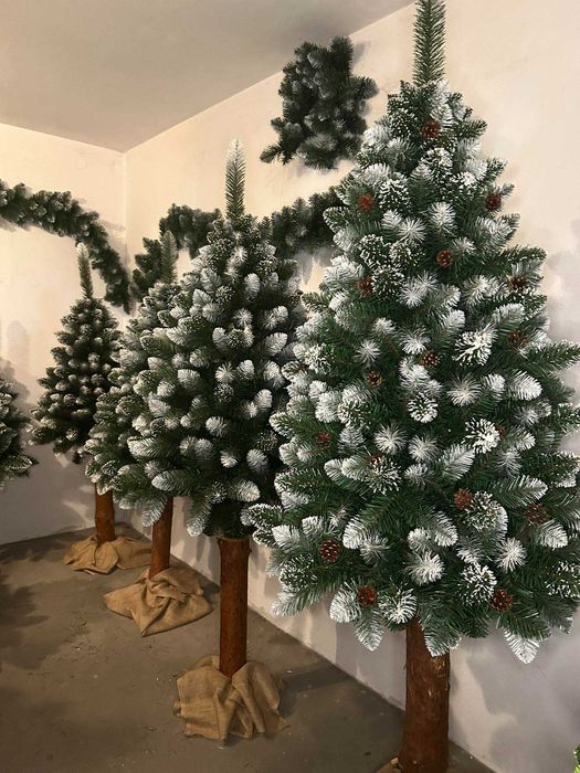 Choinka sztuczna, Sosna Diamentowa na pniu - 160 cm, Producent