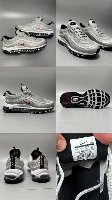 Кросівки Nike Air Max 97 reflective/кросівки найк аір макс 97/nike air макс