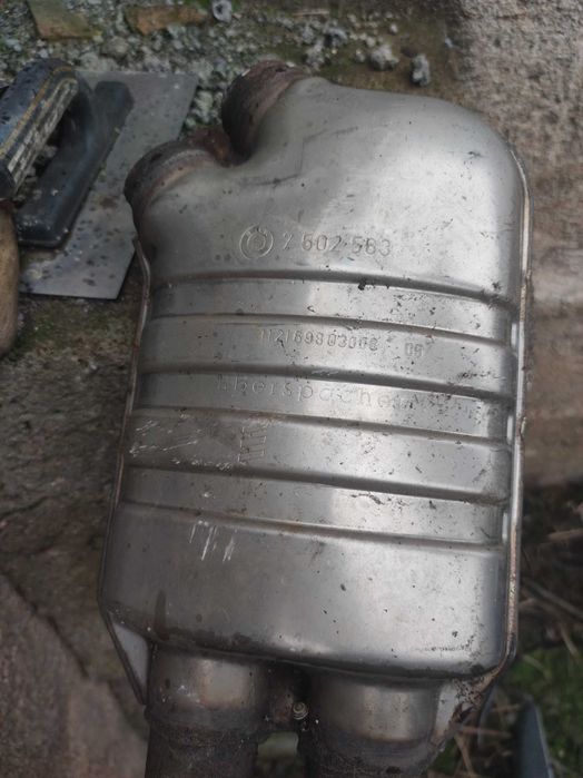 bmw e46 3.0d m57 tłumik kompletny