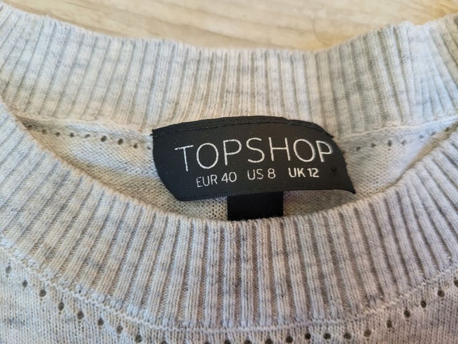 Szary sweterek topshop