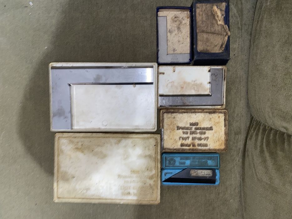 Угольник лекальный, линейка лекальная