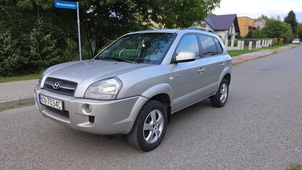 Hyundai Tucson 2.0 141PS Klima 4X4 Zero Rdzy Tylko 220 Tyskm Możliwa Zamiana Piękny