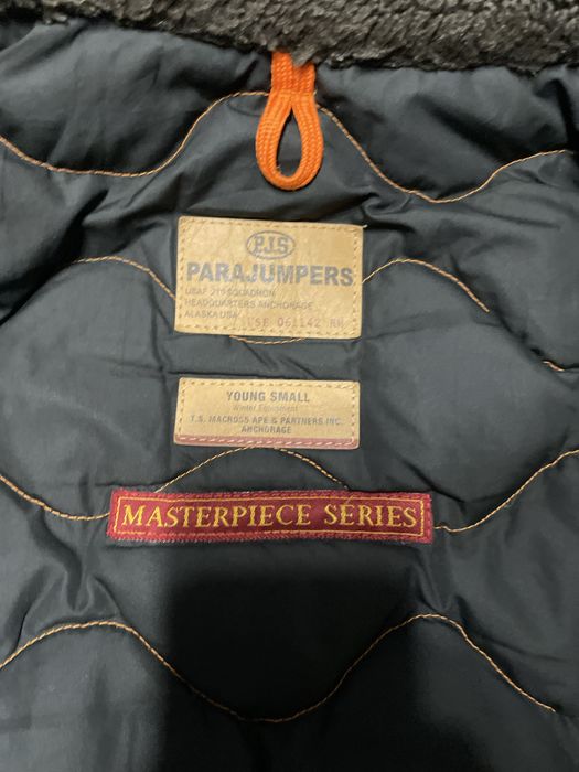 Kurtka meska zimowa puchowa parka Parajumpers faux fur