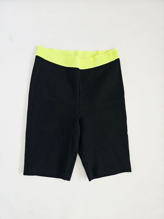 Czarne sportowe spodenki kolarki Zara s 36