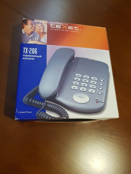 Дротовий телефон Texet TX-206