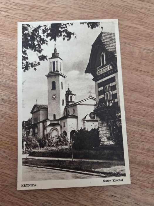 Stara pocztówka Krynica