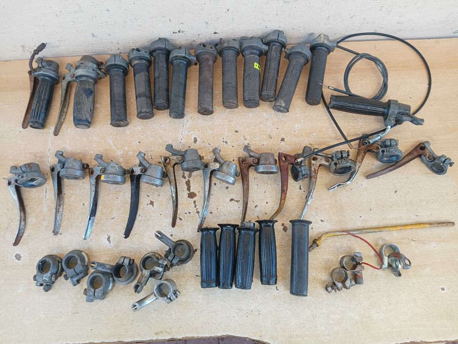 WSK - Romet - komar - manetka - rolgaz - klamka - części (6.7)