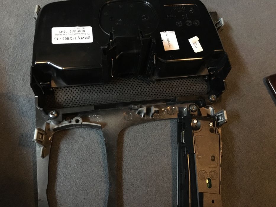 Рамка центральної панелі bmw f01/f02