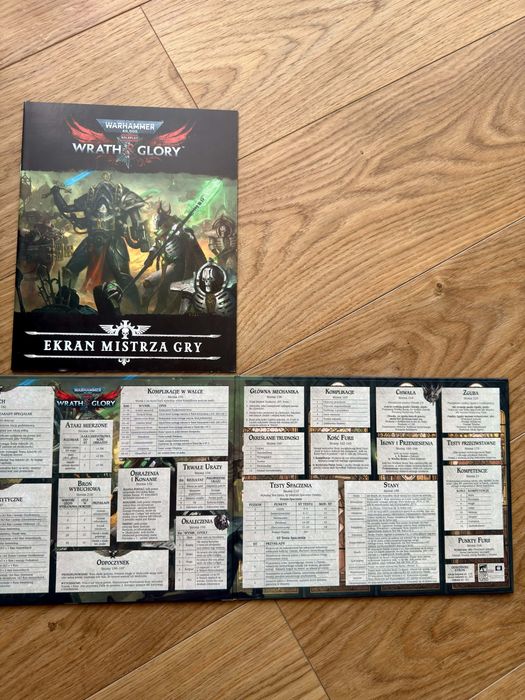 Zestaw podręczników RPG Warhammer 40,000: Wrath & Glory (PL)
