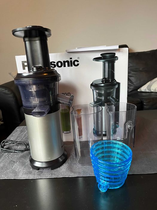 Panasonic MJ-L500 Wyciskarka wolnoobrotowa sokowirówka pionowa 45o/min