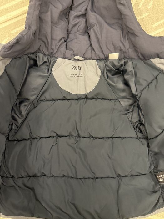 Зимняя куртка zara 92