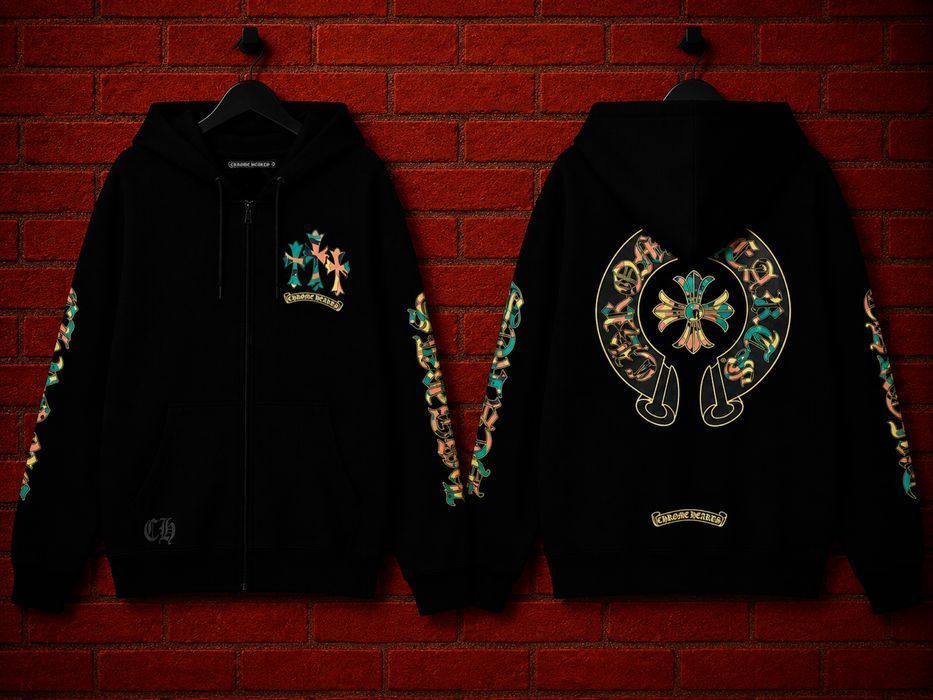 Зіп-Худі Chrome Hearts / Зипка Хром Харт (різні варіанти) БЕЗ ПЕРЕДОПЛАТ