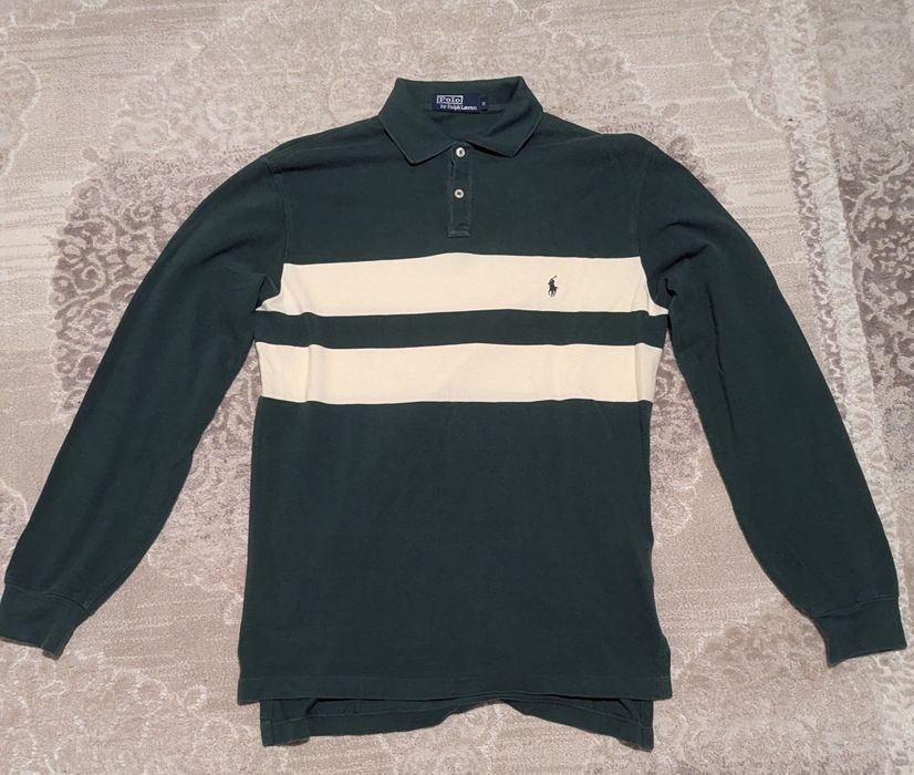 Регбійка Polo Ralph Lauren x ea7 лонгслив овершот свитшот