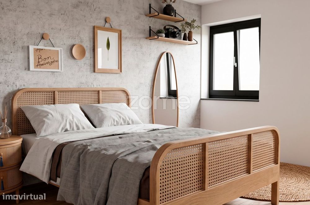 Apartamento T1 Novo na Abóboda
