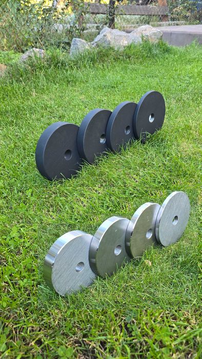 АКЦІЯ ! Диск металевий 2кг для гантелі, штанги Бліни сталь металл