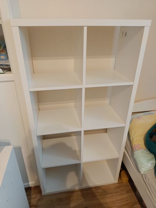 Regał Ikea biały 2x4