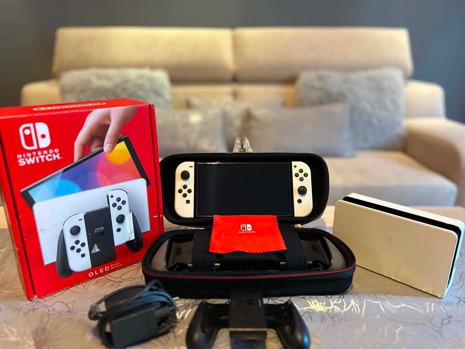 Nintendo Switch Oled + gry