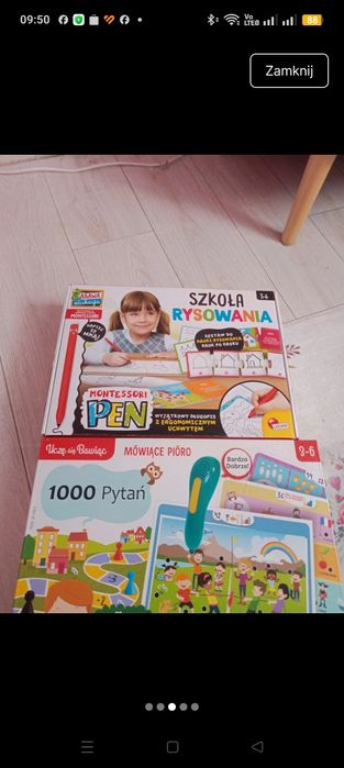 Mówiące pióro Clementoni 3 sztuki