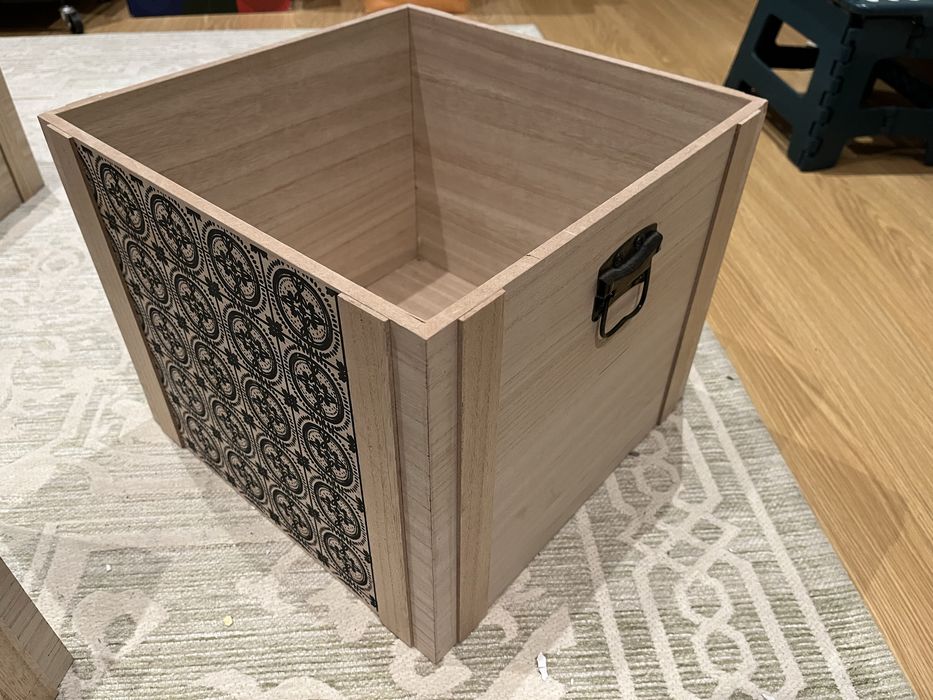 Caixas madeira 30cm de 25cm e 35cm