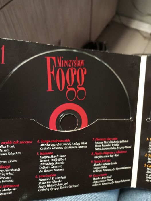Mieczysław Fogg, Najpiękniejsze piosenki, płyta CD, stan bdb