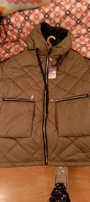 Куртка удлиненная женская зимняя