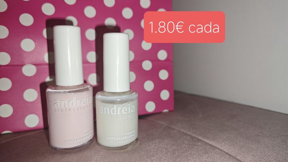 Vendo 2 vernizes andreia