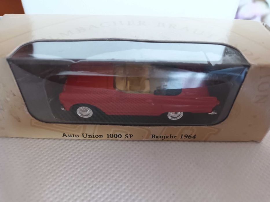 1/64 miniatura Auto Union 1000 SP (ano 1964)