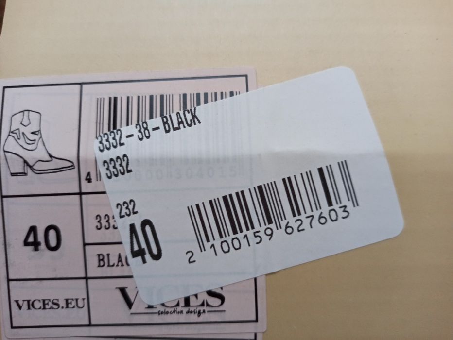 Piękne buty, botki, kowbojki, kozaki damskie rozmiar 40