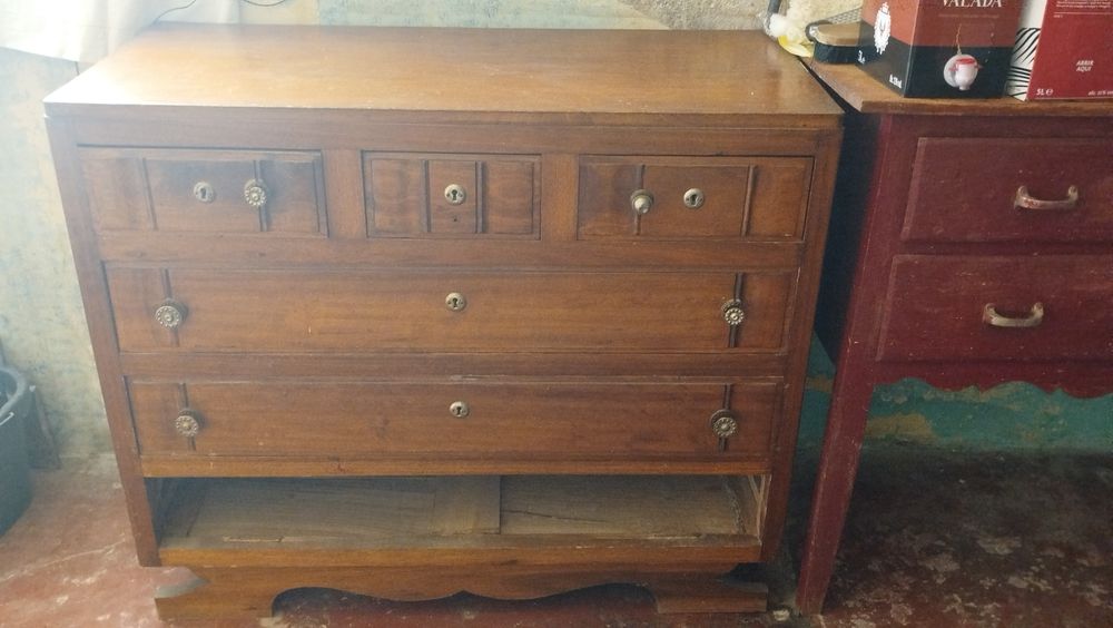 Mobília quarto casal antigo 1960