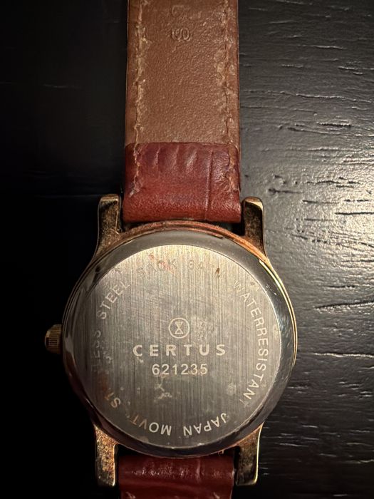 Relógio Certus 621235 – Movimento Japonês – Clássico e Elegante