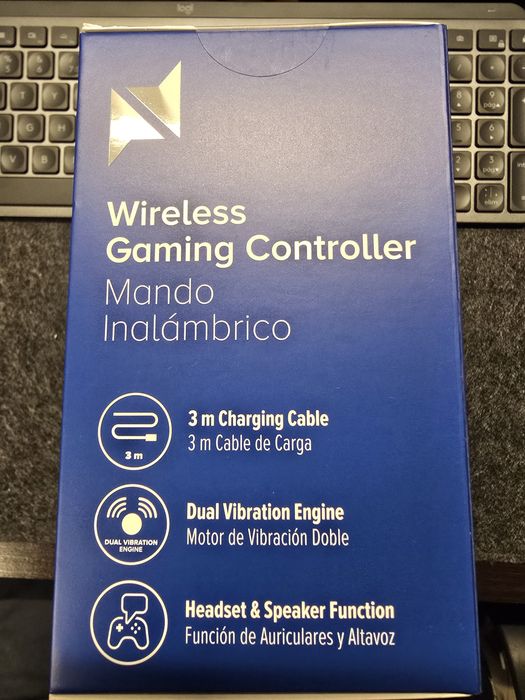 Comando Sem Fios NPLAY Skill 10.0 (PS4 / PS3 / PC) - Novo e Selado