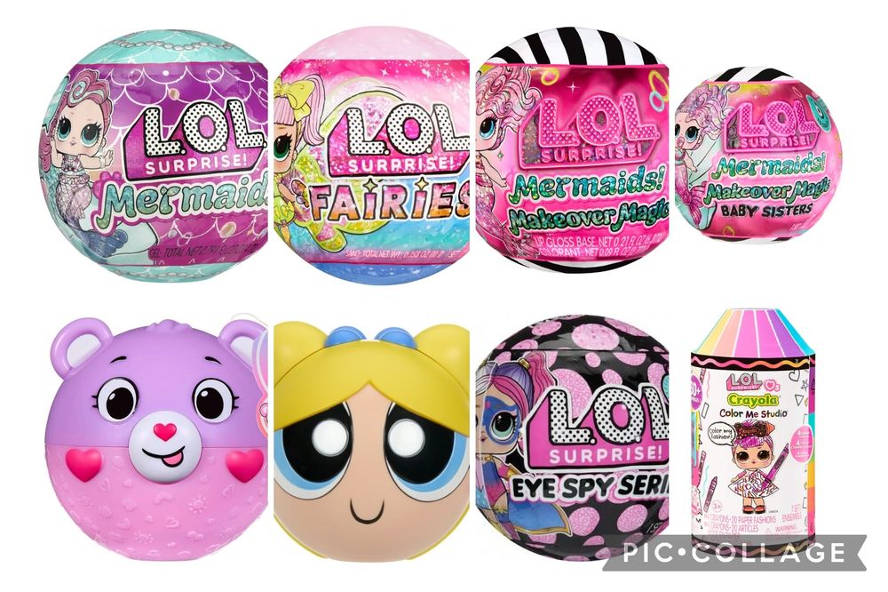 Lol mermaids лол eye spy русалка шар куля фея bears ведмедики mermaid fairies мішки beads lil baby powerpuff сестричка crayola феї fairy капсула ball