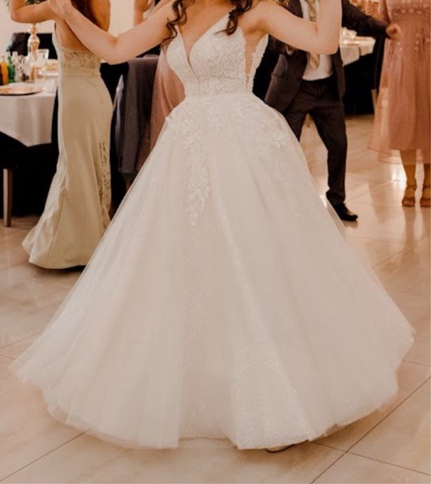 Suknia ślubna glamour kolekcja 2023