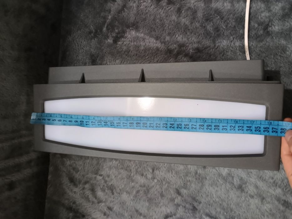 Kinkiet zewnętrzny Meridian Box IP 54 slv